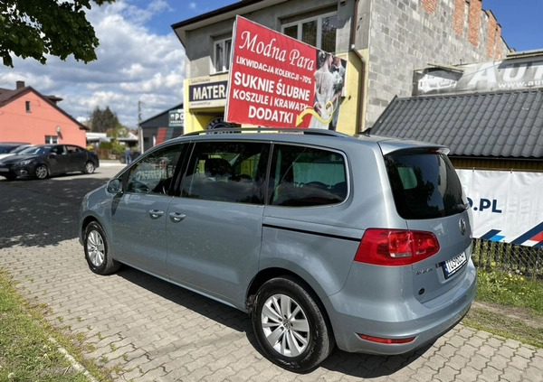 Volkswagen Sharan cena 41600 przebieg: 278000, rok produkcji 2013 z Śrem małe 277